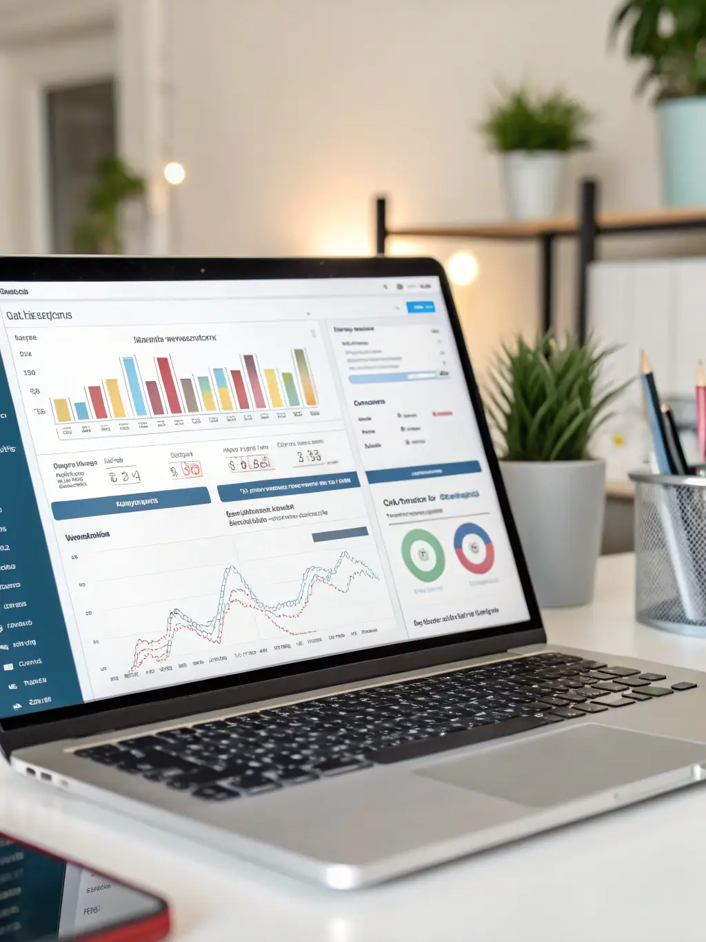 A secure online portal where clients can access payroll reports, employee data, and compliance documents, highlighting P&O's commitment to data security and transparency.